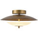 Prescott 15.63 inch Flush Mount