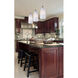Ogunquit 3 Light 36 inch Satin Nickel Mini Pendant Ceiling Light
