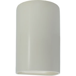 Ambiance 1 Light 5.75 inch Matte White ADA Wall Sconce Wall Light in Incandescent, Small