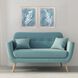 Waterside Collection Blue Framed Art