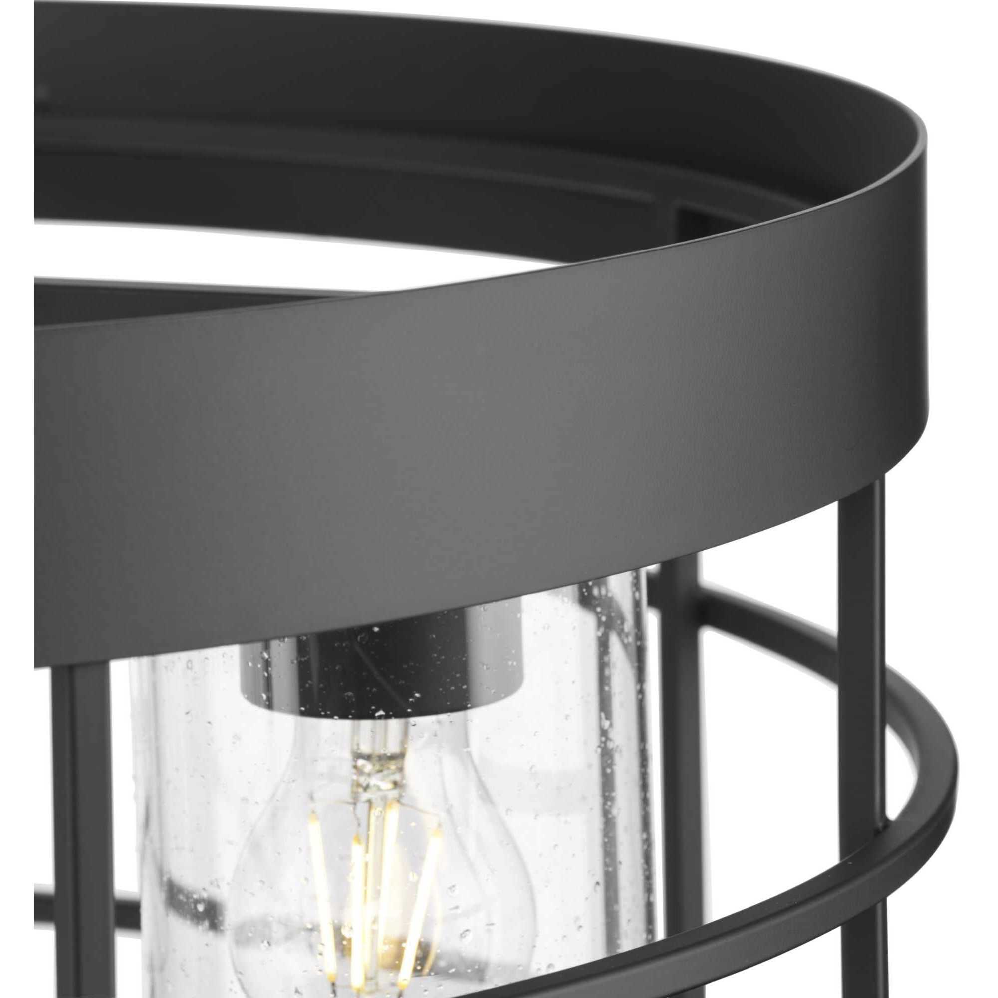 Burgess 4 Light 23.75 inch Matte Black Chandelier Ceiling Light, Design Series
