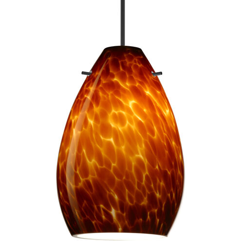 Pera 6 LED Black Cord Pendant Ceiling Light
