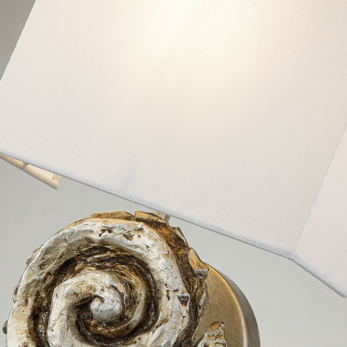 Swirl 1 Light 9 inch Silver Leaf ADA Sconce Wall Light, Large