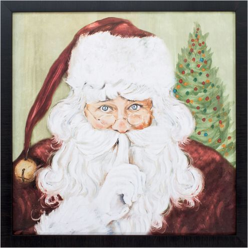 Christmas Collection Green Framed Art