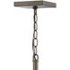 Open Air Rhodes 4 Light 18.25 inch Warm Bronze Outdoor Hanging in Non-LED
