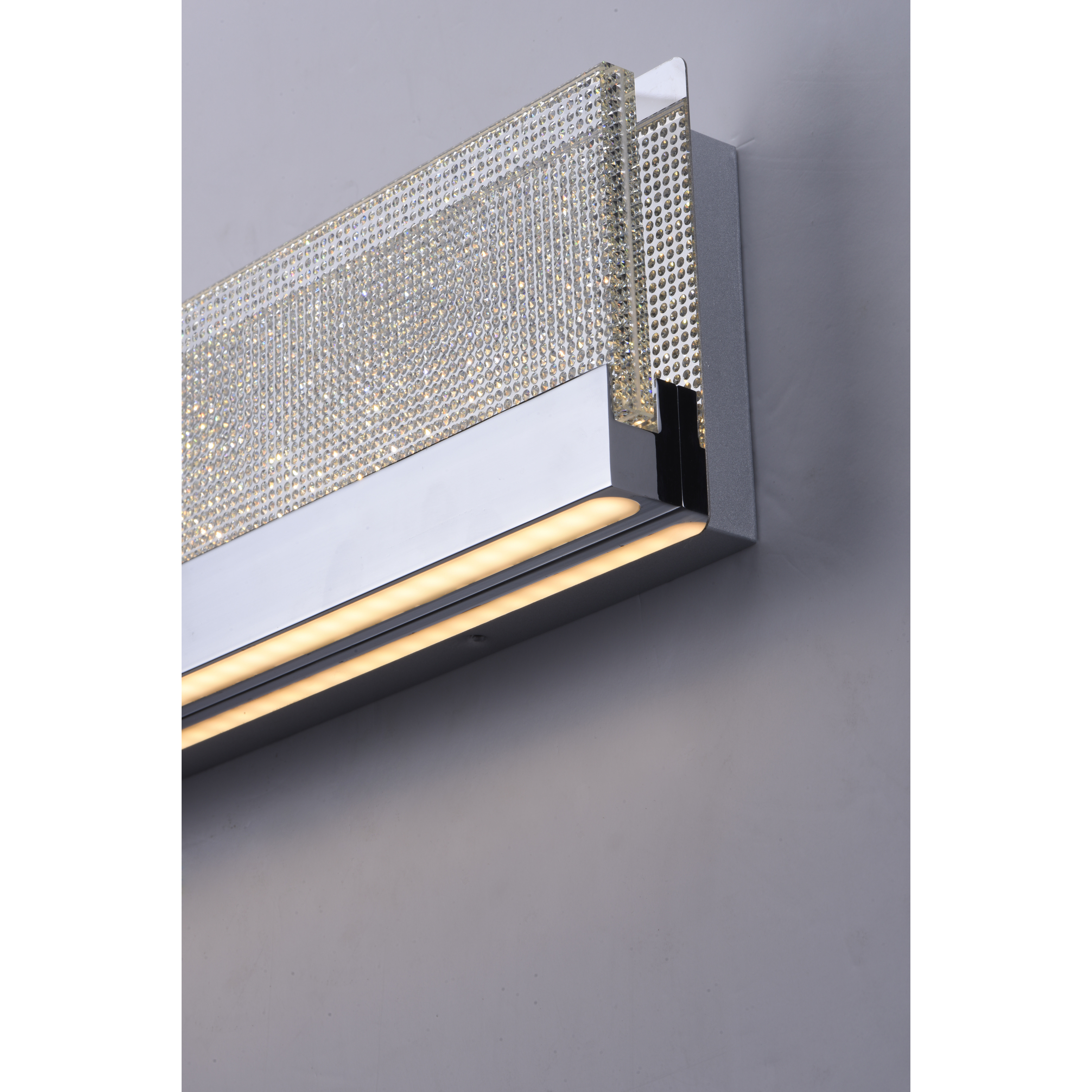 Sparkler LED 27.5 inch Polished Chrome Bath Vanity Light Wall Light