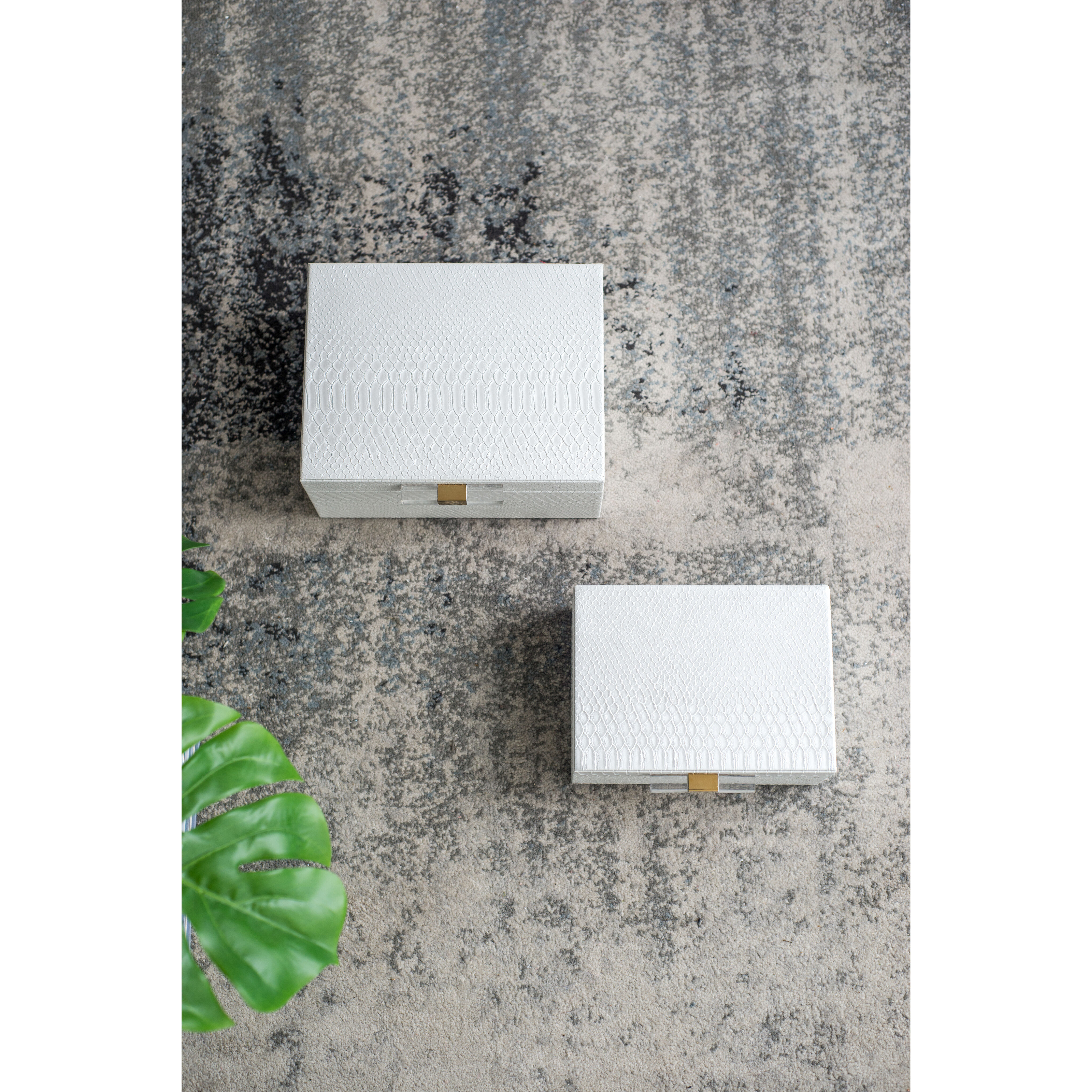Helga 9 X 6.7 inch White Box