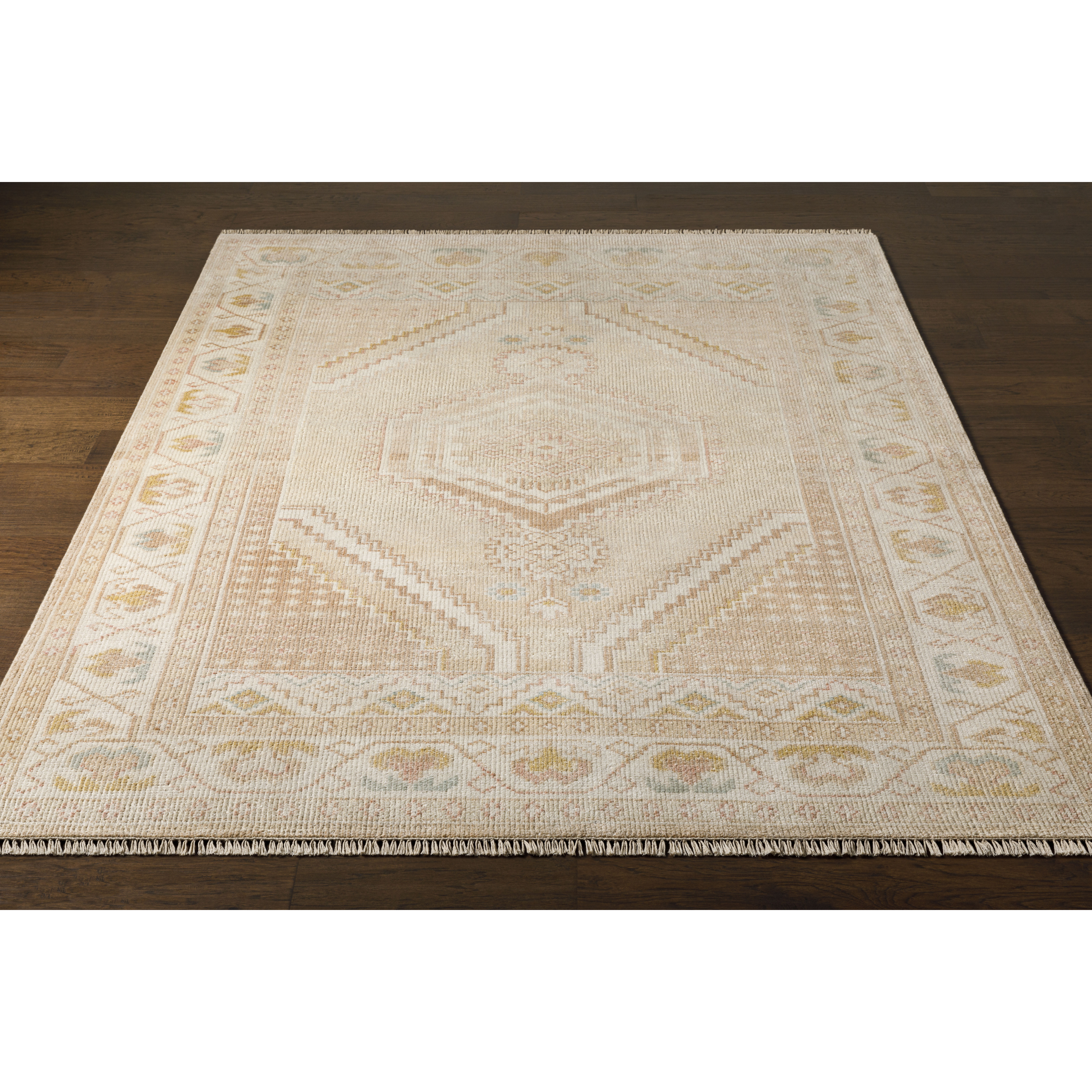 Anadolu 144 X 108 inch Dusty Pink Rug, Rectangle