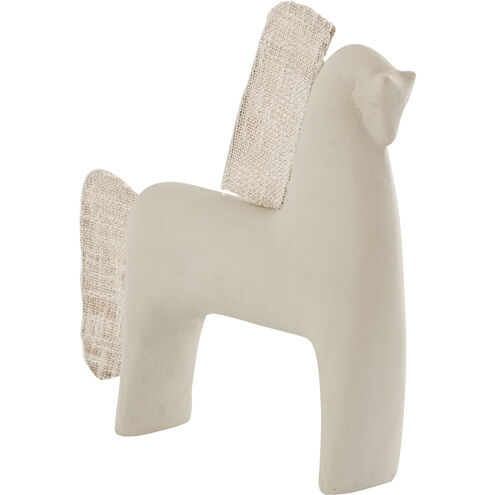 Amigo Beige and Cream Object, Horse