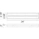 Kabu Wall Sconce Wall Light in Chrome