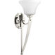Vanora 1 Light 7.38 inch Polished Nickel Wall Sconce Wall Light, Design Series