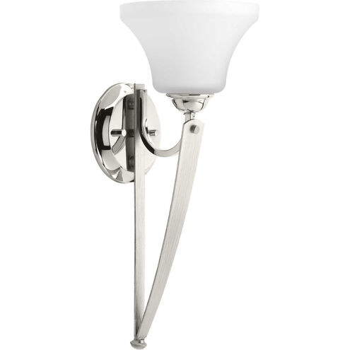 Vanora 1 Light 7.38 inch Polished Nickel Wall Sconce Wall Light, Design Series