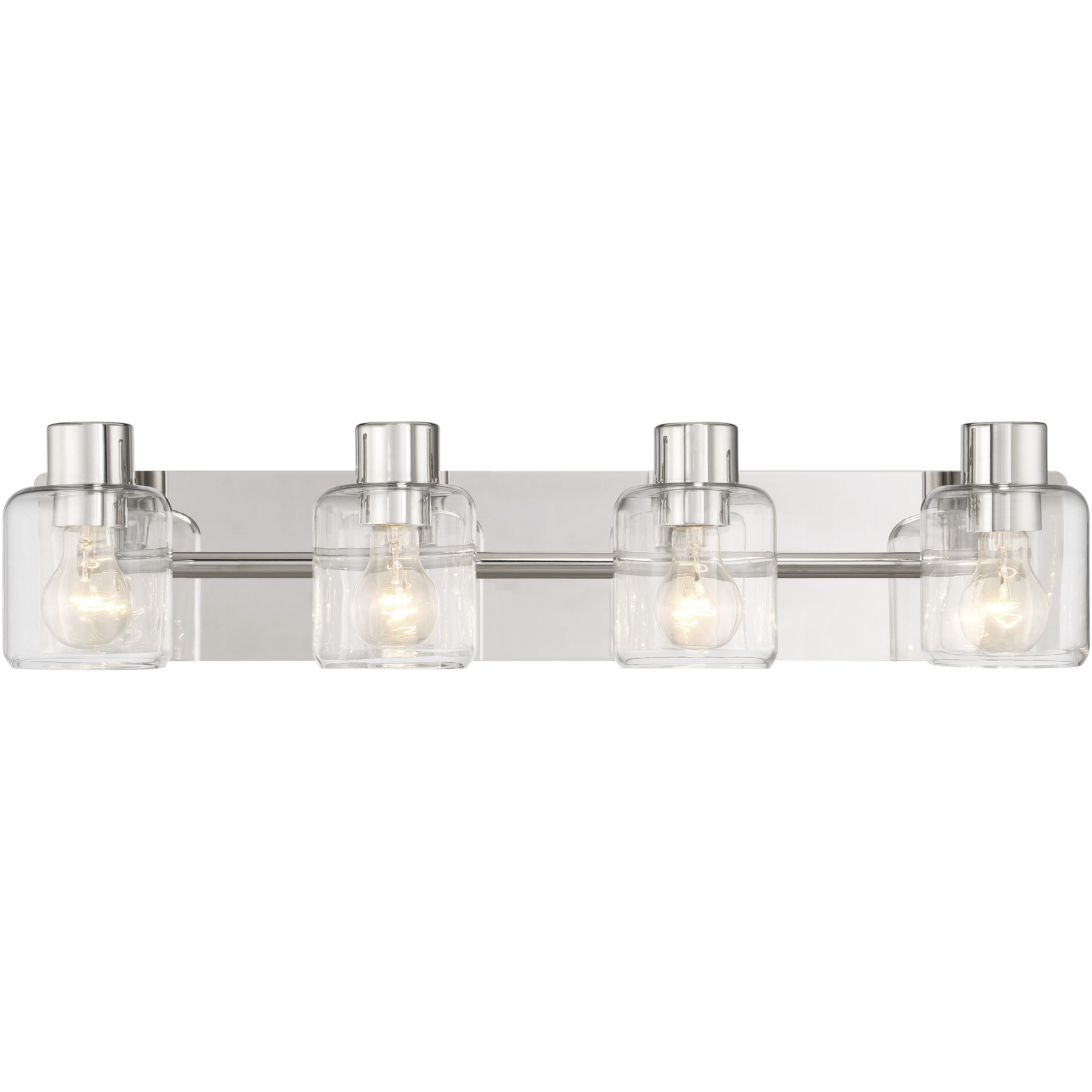 Rori 4 Light 28.25 inch Polished Nickel Vanity Light Wall Light