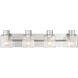 Rori 4 Light 28.25 inch Polished Nickel Vanity Light Wall Light