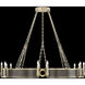 Mirage 12 Light 49.75 inch Gold Chandelier Ceiling Light