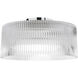 Nadine 1 Light 11.75 inch Polished Chrome Flush Mount Ceiling Light