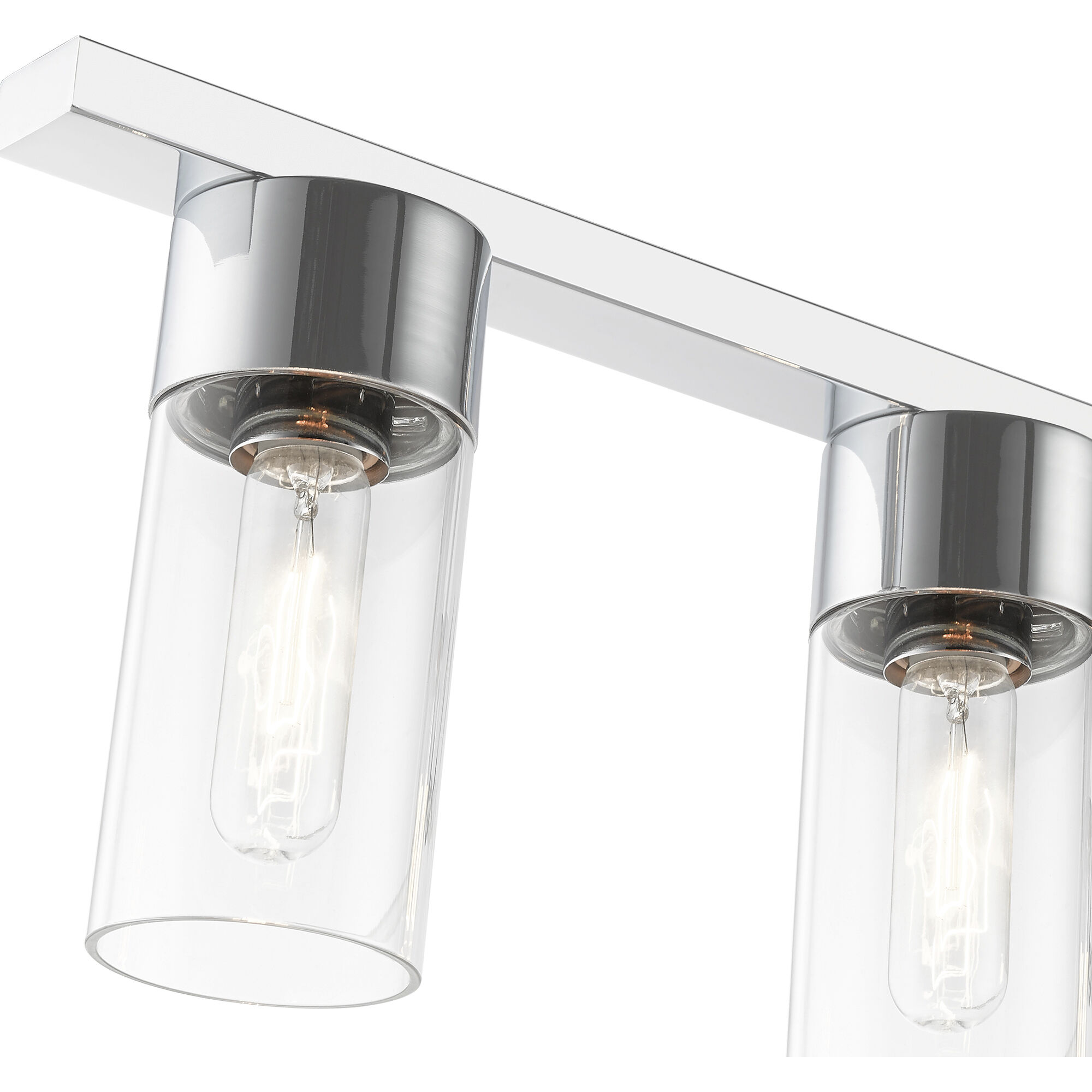 Carson 5 Light 40 inch Polished Chrome Vanity Sconce Wall Light