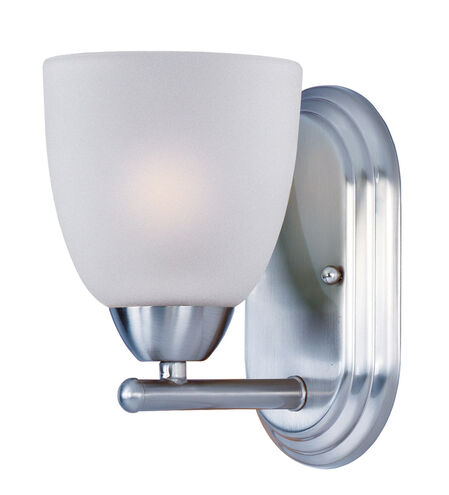 Axis 1 Light 7 inch Polished Chrome Bath Vanity Wall Light