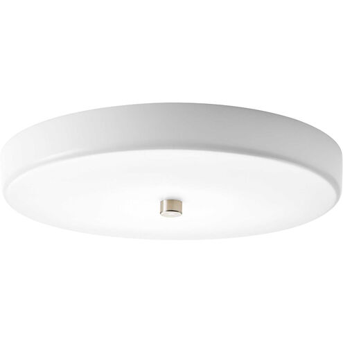 Beyond LED LED 12 inch Brushed Nickel Flush Mount Ceiling Light, Progress LED