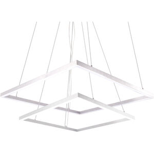 Piazza LED 55 inch White Pendant Ceiling Light