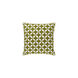 Perimeter 20 X 20 inch Lime and White Throw Pillow