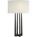 Ian K. Fowler Scala 26.25 inch 75 watt Aged Iron Table Lamp Portable Light in Linen