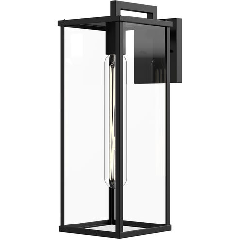 Alora Mood Brentwood 1 Light 17.63 inch Textured Black Outdoor Wall Light