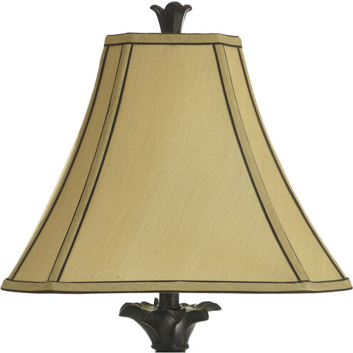 Signature 29 inch 100 watt Brown Table Lamp Portable Light