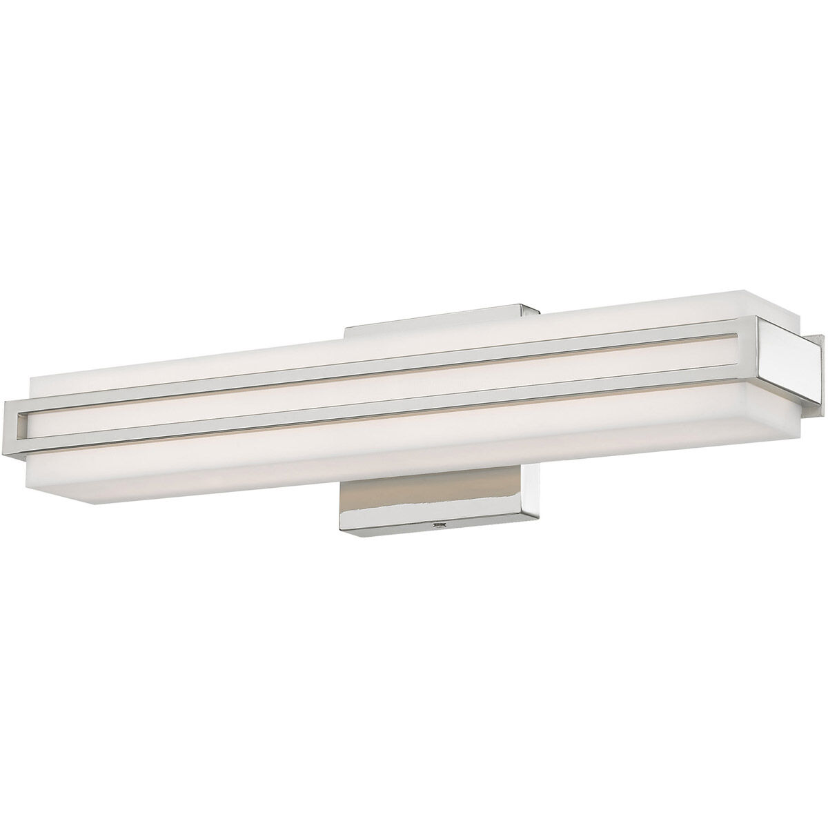 Fulton LED 4 inch Polished Chrome ADA Bath Vanity Wall Light