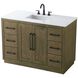 Chase 48 X 34 inch Hazel Oak Bathroom Vanity Cabinet