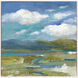 In All His Beauty Blue and Green and White Canvas
