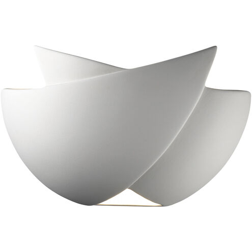 Ambiance Fema LED 11.25 inch Gloss White Wall Sconce Wall Light