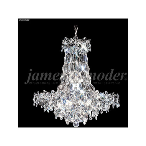 Continental Fashion 31 Light 34 inch Silver Crystal Chandelier Ceiling Light