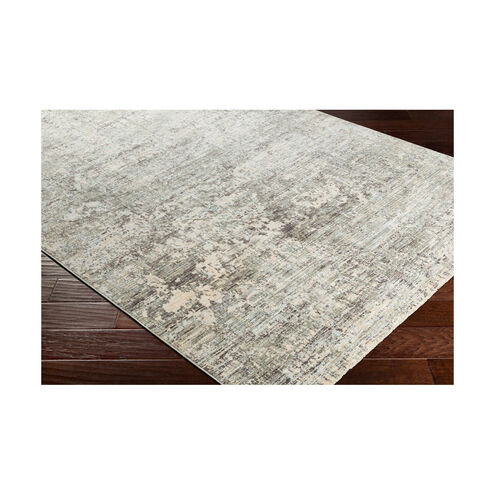Presidential 98 X 60 inch Pale Blue/Medium Gray/Butter/Charcoal/Ivory Rugs, Rectangle