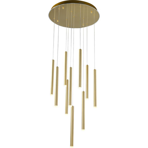 Canada LED 24 inch Gold Chandelier Ceiling Light