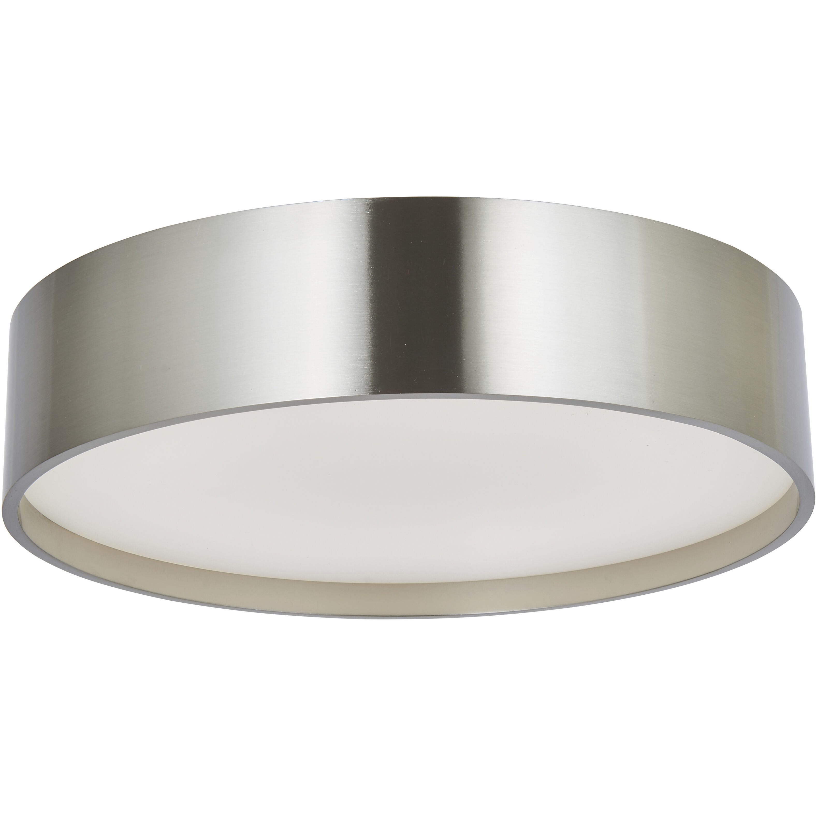 Snare LED 10 inch Brushed Nickel Flush Mount Ceiling Light
