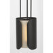 Anne-Marie Barton Armise LED 7.5 inch Matte Carbon Pendant Ceiling Light