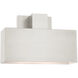 Lynx 1 Light 6 inch Brushed Nickel Outdoor ADA Wall Sconce