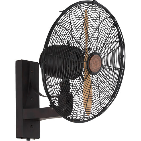 Skyy 20 inch English Bronze Outdoor Wall Fan, Sleep Fans