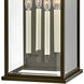 Estate Series Weymouth Outdoor Wall Mount Lantern in Oil Rubbed Bronze