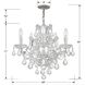 Maria Theresa 6 Light 20 inch Polished Chrome Chandelier Ceiling Light in Clear Italian
