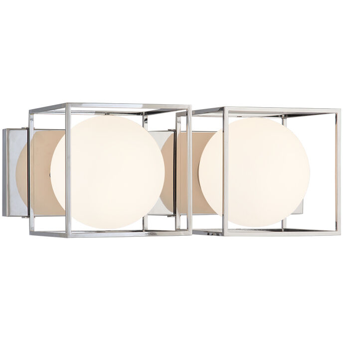 Squircle 2 Light 17.50 inch Wall Sconce