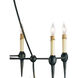 Danielli 12 Light 41 inch French Black Chandelier Ceiling Light