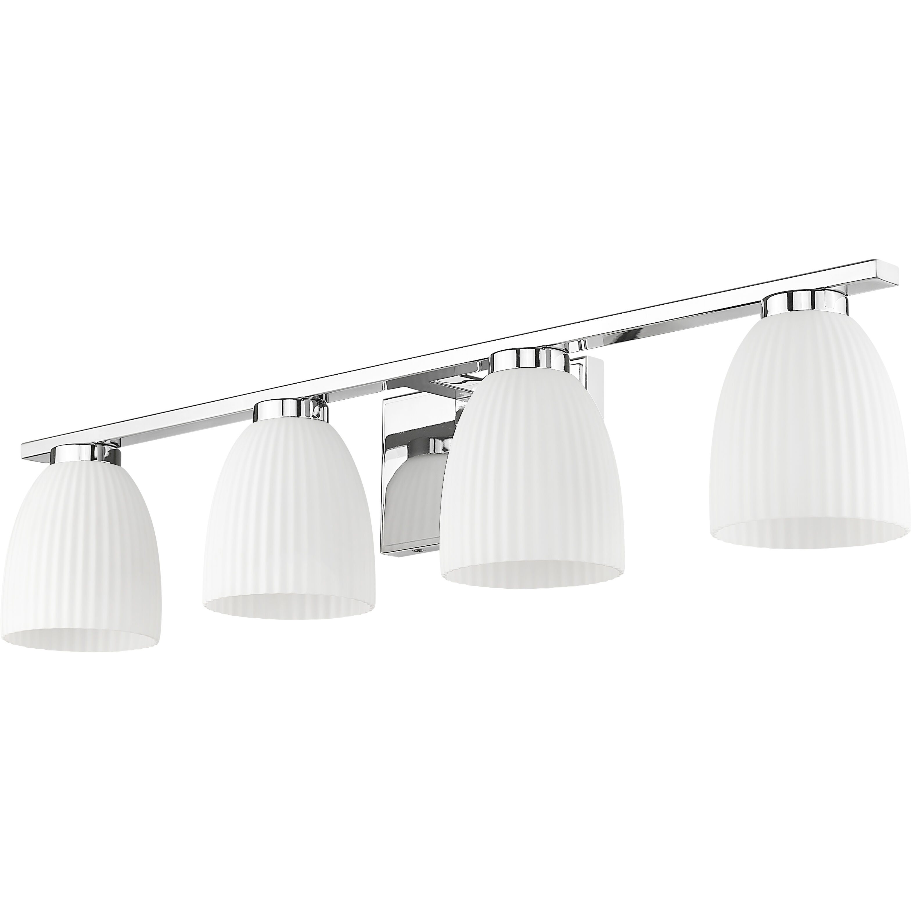 Naya 4 Light 32 inch Chrome Bath Vanity Light Wall Light