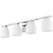 Naya 4 Light 32 inch Chrome Bath Vanity Light Wall Light