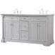 Clarence 60 X 22 X 35 inch Grey Vanity Sink Set