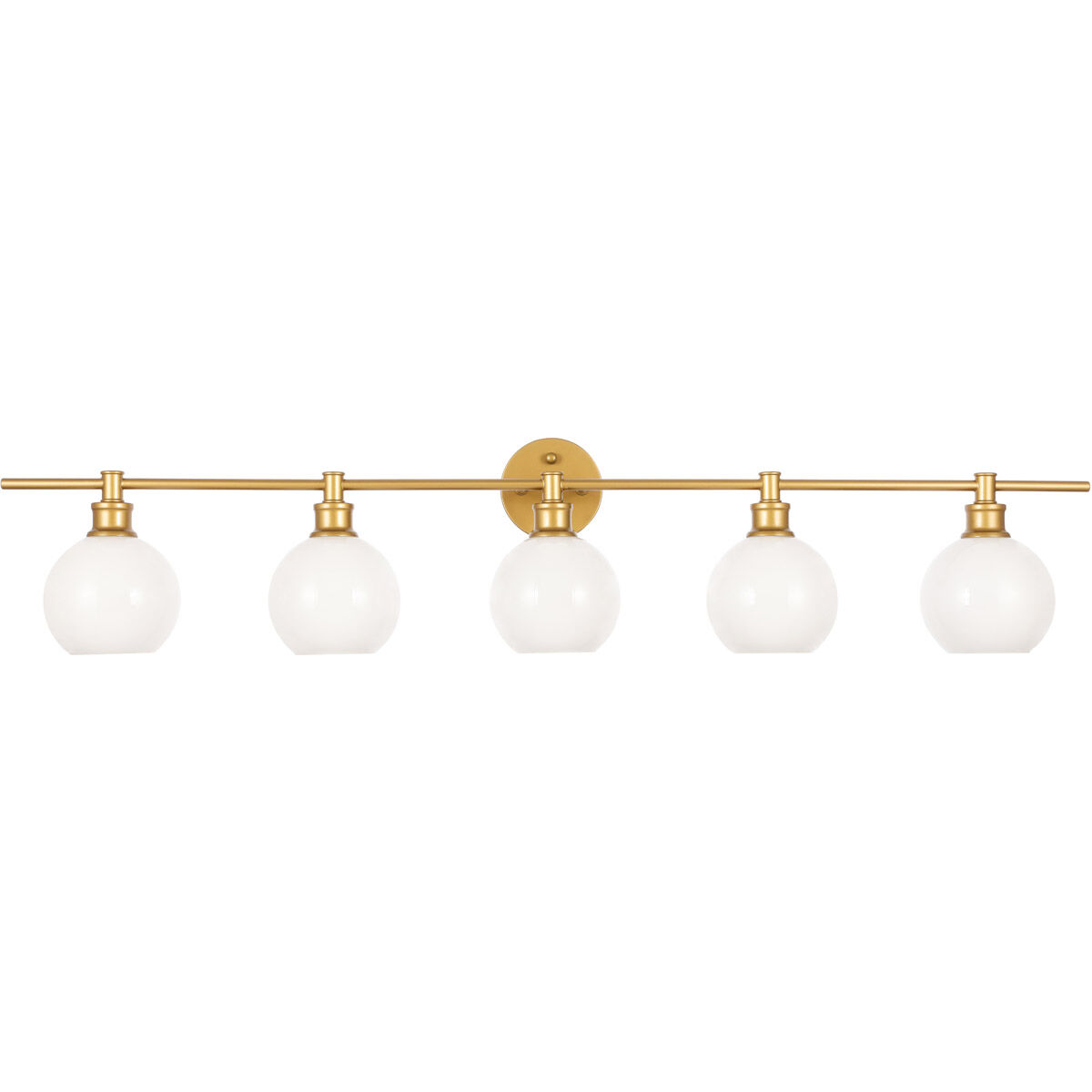 Collier 5 Light 47 inch Brass Wall sconce Wall Light