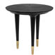 Maganini 25 X 25 inch Charcoal Black Side Table