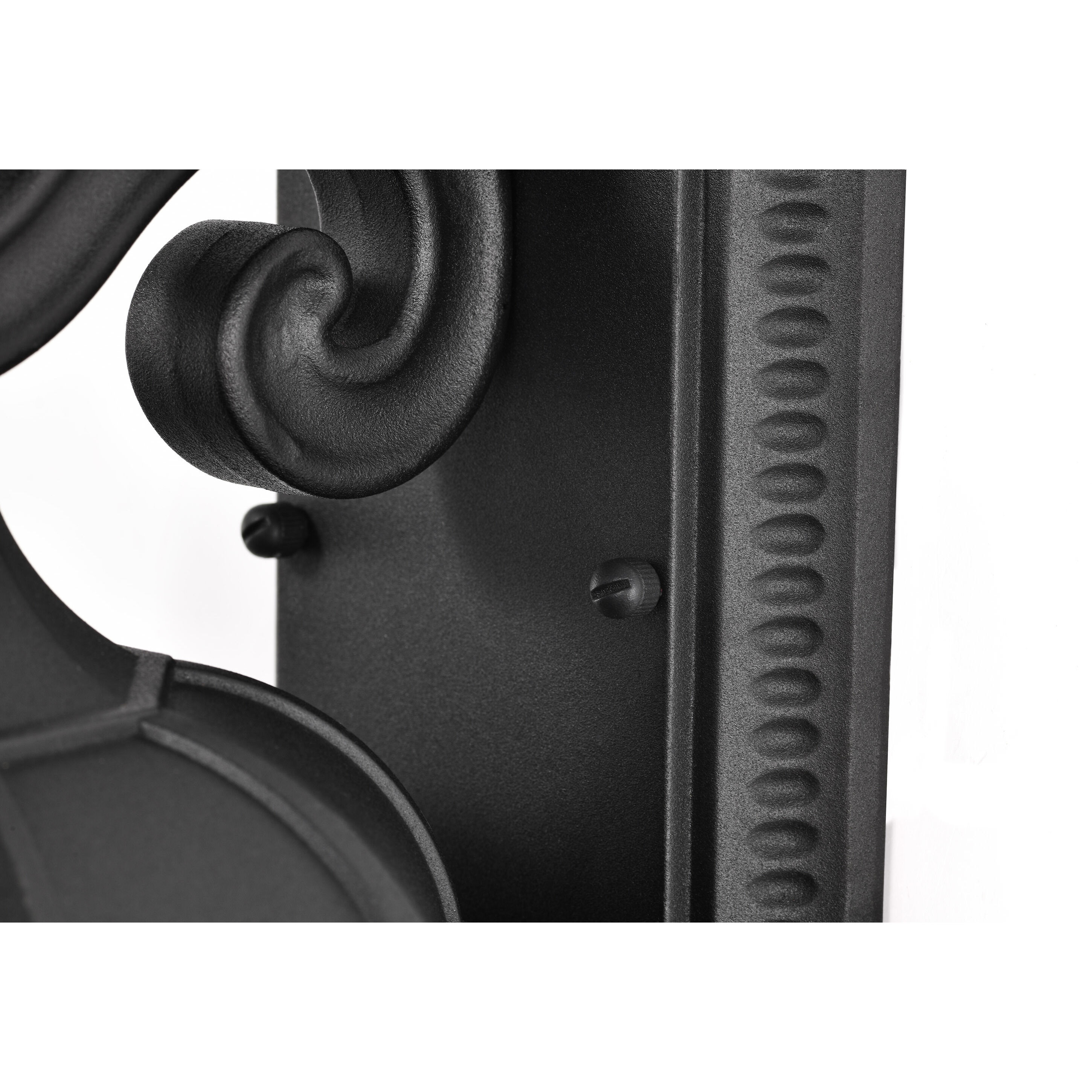 East River 16 inch Matte Black Outdoor Wall Lantern, Large