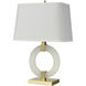 Envrion 23 inch 100.00 watt Brass Table Lamp Portable Light